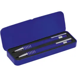 Sheridan Ball Pen and Pencil Set Blue Image